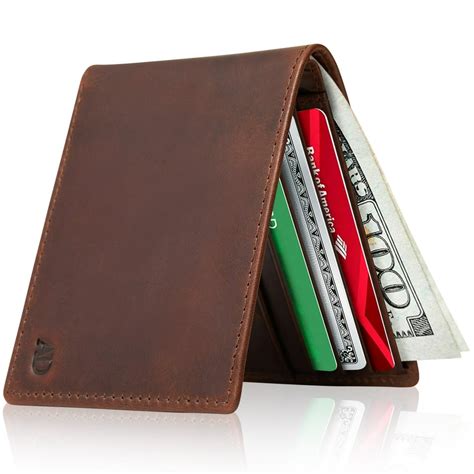 leather card wallets for men rfid blocking|ridge wallet website.